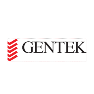GENTEK logo shows a strong and modern look, making the brand name stand out clearly for easy recognition.