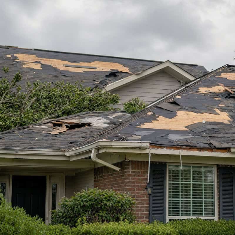 What to Do After Roof Storm Damage in Ohio | GRT Roofing