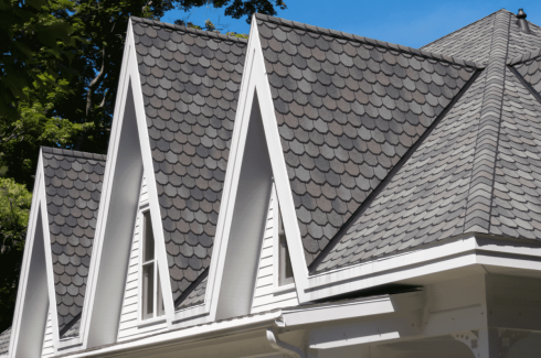 A well-built GRT Roofing home shows strong, stylish gables that stand out with dependable materials and neat design.