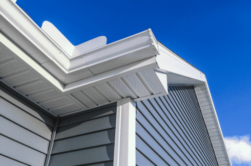 GRT Roofing helps keep homes protected and looking nice with new gutters and siding.